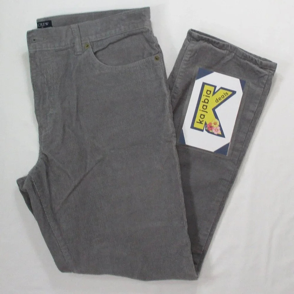 J. CREW Factory Corduroy Pants Size 34